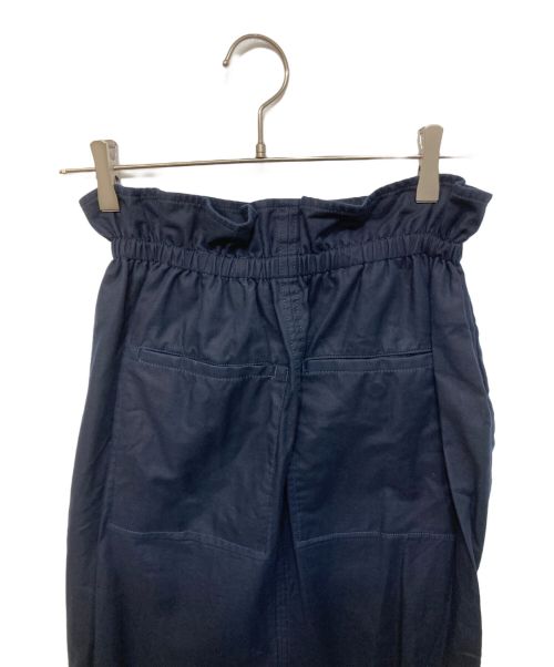 Mame Kurogouchi（マメクロゴウチ）Mame Kurogouchi (マメクロゴウチ) Cotton Double Cloth Skirt ネイビー サイズ:２の古着・服飾アイテム