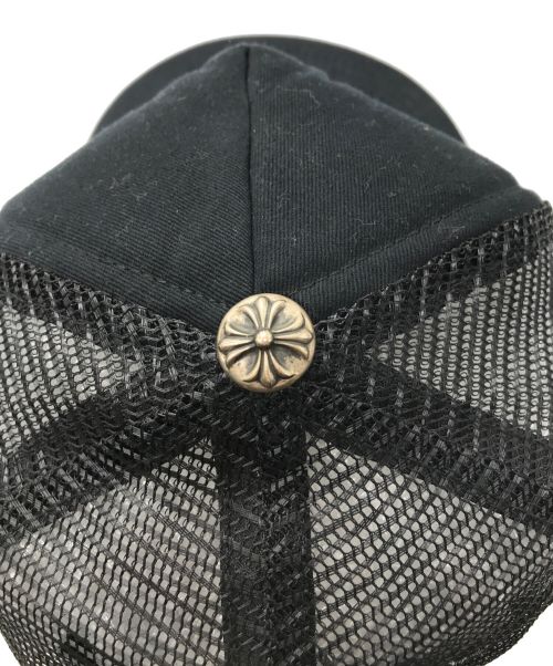 CHROME HEARTS（クロムハーツ）CHROME HEARTS (クロムハーツ) TRUCKER CAP ブラック サイズ:53－60の古着・服飾アイテム