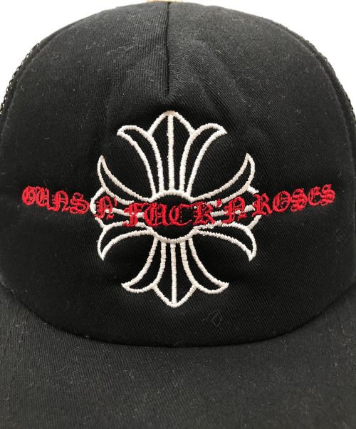 CHROME HEARTS（クロムハーツ）CHROME HEARTS (クロムハーツ) TRUCKER CAP ブラック サイズ:53－60の古着・服飾アイテム