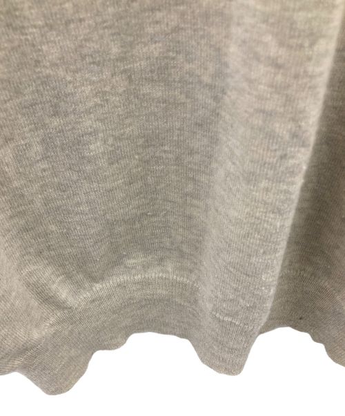 Maison Margiela（メゾンマルジェラ）Maison Margiela (メゾンマルジェラ) 09AW  エルボーパッチウールニットカーディガン ベージュ サイズ:Mの古着・服飾アイテム