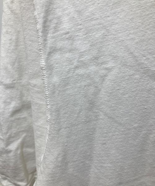 Maison Margiela（メゾンマルジェラ）Maison Margiela (メゾンマルジェラ) M SPADE PRINT VINTAGE TEE ホワイト サイズ:50の古着・服飾アイテム