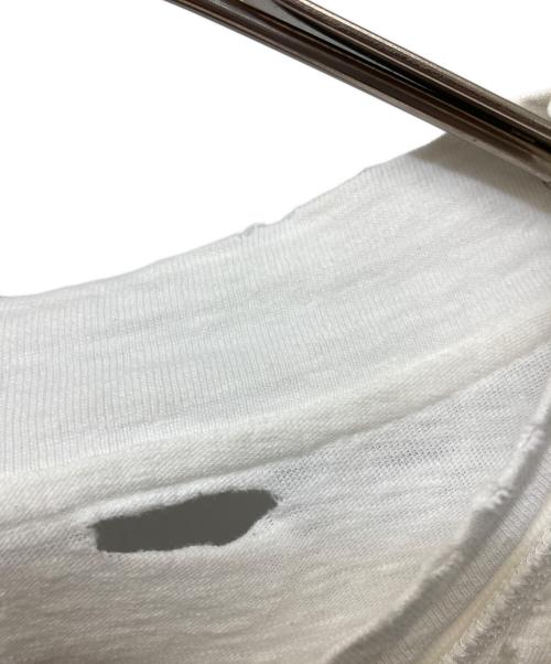 Maison Margiela（メゾンマルジェラ）Maison Margiela (メゾンマルジェラ) M SPADE PRINT VINTAGE TEE ホワイト サイズ:50の古着・服飾アイテム