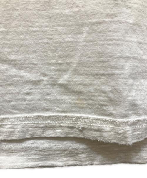 Maison Margiela（メゾンマルジェラ）Maison Margiela (メゾンマルジェラ) M SPADE PRINT VINTAGE TEE ホワイト サイズ:50の古着・服飾アイテム