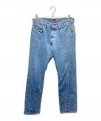 RESOLUTEリゾルト）の古着「セルヴィッジデニムパンツ」｜ブルー