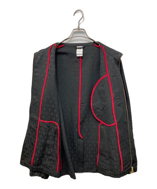 PUMA（プーマ）PUMA (プーマ) DAPPER DAN (ダッパーダン) コラボトラックジャケット ブラック サイズ:Sの古着・服飾アイテム