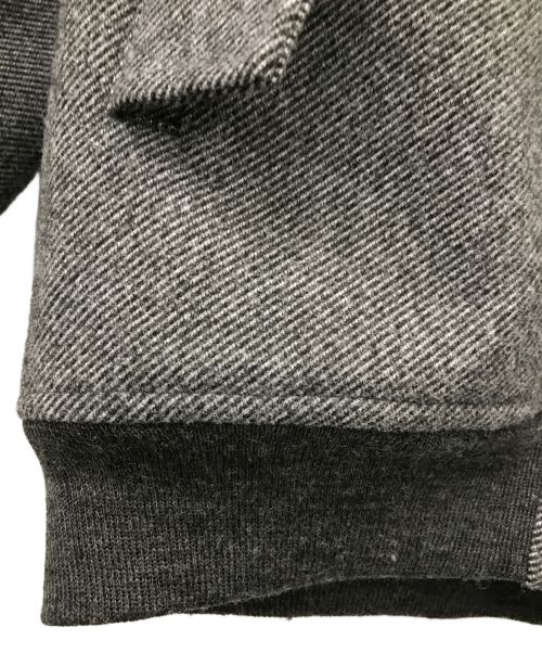 TARO HORIUCHI（タロウホリウチ）TARO HORIUCHI (タロウホリウチ) Short 3D Collar MA-1 グレー サイズ:2の古着・服飾アイテム