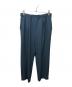CULLNI（クルニ）の古着「Stretch Twill 2 Tuck Wide Easy Pants」｜ブルー