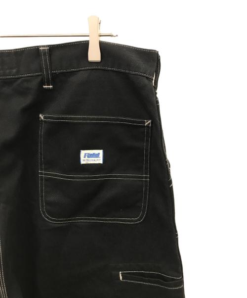 RADIALL（ラディアル）RADIALL (ラディアル) ROCKET HOUSE CNQ RIVERSIDE STRAIGHT FIT ENGINEER PANTS ブラック サイズ:XLの古着・服飾アイテム