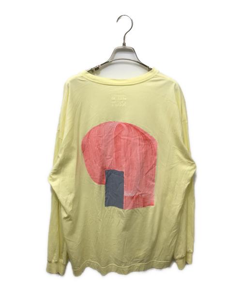 HOMME PLISSE ISSEY MIYAKE（オム プリッセ イッセイ ミヤケ）HOMME PLISSE ISSEY MIYAKE (オムプリッセ イッセイ ミヤケ) RB T-SHIRT イエロー サイズ:3の古着・服飾アイテム