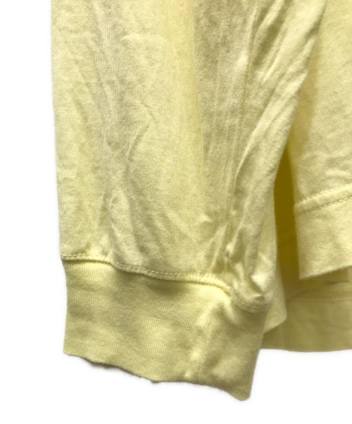 HOMME PLISSE ISSEY MIYAKE（オム プリッセ イッセイ ミヤケ）HOMME PLISSE ISSEY MIYAKE (オムプリッセ イッセイ ミヤケ) RB T-SHIRT イエロー サイズ:3の古着・服飾アイテム