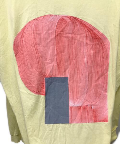 HOMME PLISSE ISSEY MIYAKE（オム プリッセ イッセイ ミヤケ）HOMME PLISSE ISSEY MIYAKE (オムプリッセ イッセイ ミヤケ) RB T-SHIRT イエロー サイズ:3の古着・服飾アイテム