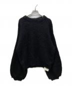 LAYASレイヤーズ）の古着「アルパカブレンドニット」｜ブラック