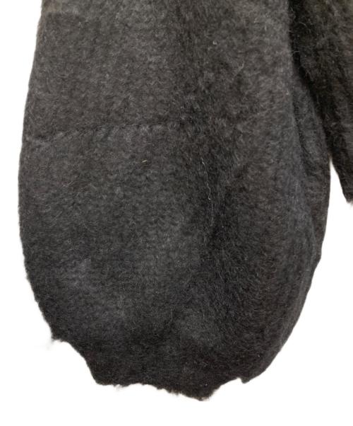 LAYAS（レイヤーズ）LAYAS (レイヤーズ) アルパカブレンドニット ブラック サイズ:FREE 未使用品の古着・服飾アイテム