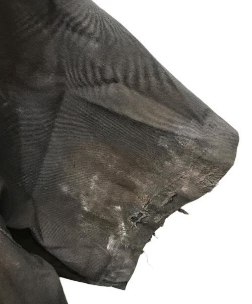 LES SIX（レ シス）LES SIX (レス シス) BOMB デトロイト加工シャツ ブラウン サイズ:不明の古着・服飾アイテム