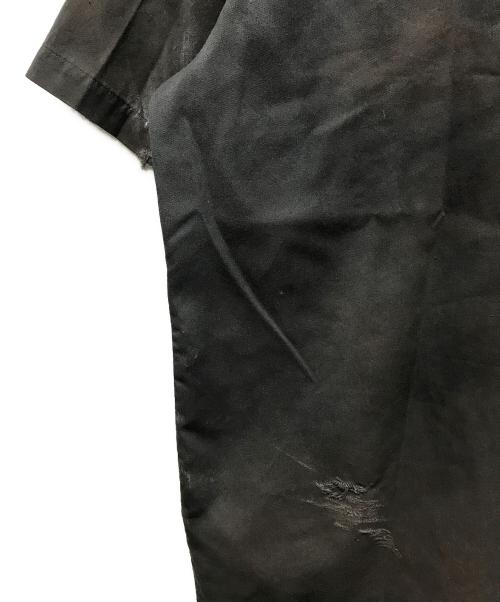 LES SIX（レ シス）LES SIX (レス シス) BOMB デトロイト加工シャツ ブラウン サイズ:不明の古着・服飾アイテム