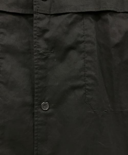 Yohji Yamamoto pour homme（ヨウジヤマモト プールオム）Yohji Yamamoto pour homme (ヨウジヤマモト プールオム) テーラードジャケットパターンフラップポケットシャツ ブラック サイズ:1の古着・服飾アイテム