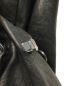 中古・古着 Yohji Yamamoto pour homme (ヨウジヤマモト プールオム) ISAMU KATAYAMA BACKLASH (イサムカタヤマ・バックラッシュ) レザーライダースロングコート ブラック サイズ:2：147000円