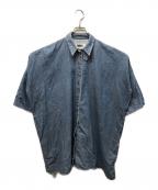 MM6 Maison Margielaエムエムシックスメゾンマルジェラ）の古着「S/S デニムシャツワンピース」｜ブルー