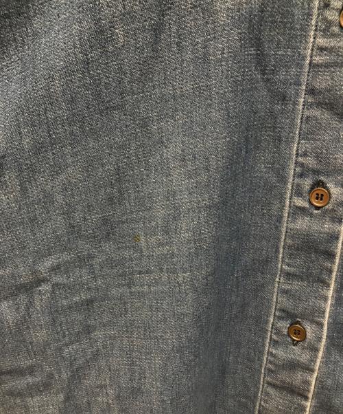 MM6 Maison Margiela（エムエムシックスメゾンマルジェラ）MM6 Maison Margiela (エムエムシックスメゾンマルジェラ) S/S デニムシャツワンピース ブルー サイズ:Sの古着・服飾アイテム