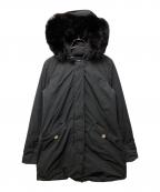 WOOLRICHウールリッチ）の古着「LUXURY ARCTIC PARKA ダウンコート」｜ブラック