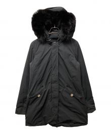 WOOLRICH（ウールリッチ）の古着「LUXURY ARCTIC PARKA ダウンコート」｜ブラック