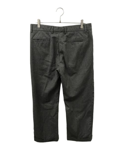 Maison Margiela（メゾンマルジェラ）Maison Margiela (メゾンマルジェラ) ウールスラックス グレー サイズ:48の古着・服飾アイテム
