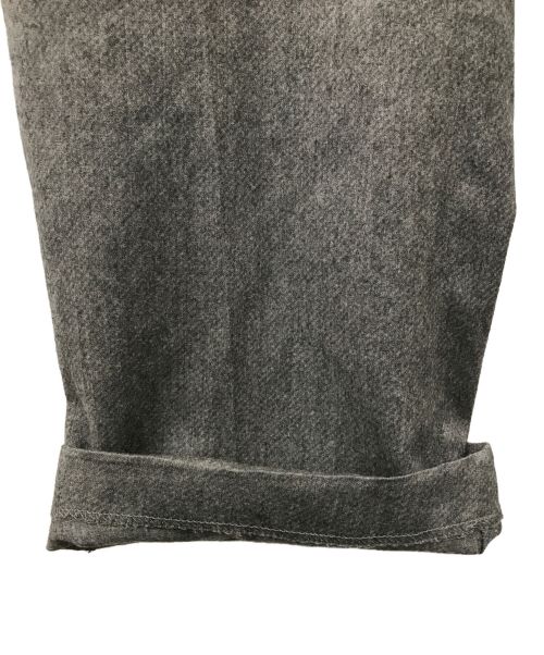 Maison Margiela（メゾンマルジェラ）Maison Margiela (メゾンマルジェラ) ウールスラックス グレー サイズ:48の古着・服飾アイテム