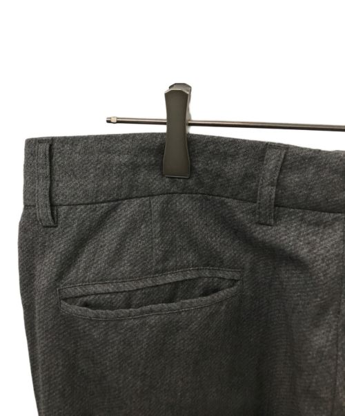 Maison Margiela（メゾンマルジェラ）Maison Margiela (メゾンマルジェラ) ウールスラックス グレー サイズ:48の古着・服飾アイテム