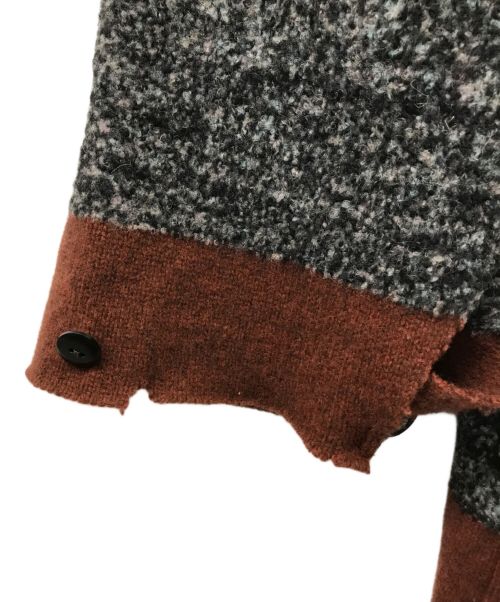 NICENESS（ナイスネス）NICENESS (ナイスネス) POTTER 縮絨フォルドアップケープ グレー サイズ:Lの古着・服飾アイテム