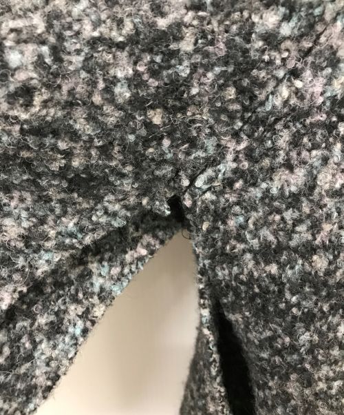 NICENESS（ナイスネス）NICENESS (ナイスネス) POTTER 縮絨フォルドアップケープ グレー サイズ:Lの古着・服飾アイテム