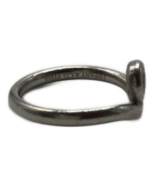 TIFFANY & Co.（ティファニー）TIFFANY & Co. (ティファニー) カーブドバイザヤードリング サイズ:７号の古着・服飾アイテム