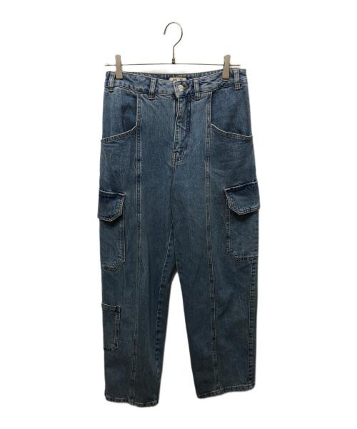 BAUM UND PFERDGARTEN（バウムウンドヘルガーデン）BAUM UND PFERDGARTEN (バウムウンドヘルガーデン) マルチカーゴデニムパンツ ブルー サイズ:36の古着・服飾アイテム