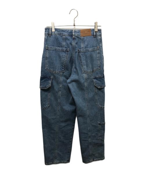 BAUM UND PFERDGARTEN（バウムウンドヘルガーデン）BAUM UND PFERDGARTEN (バウムウンドヘルガーデン) マルチカーゴデニムパンツ ブルー サイズ:36の古着・服飾アイテム