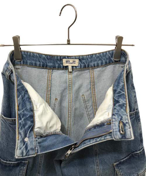 BAUM UND PFERDGARTEN（バウムウンドヘルガーデン）BAUM UND PFERDGARTEN (バウムウンドヘルガーデン) マルチカーゴデニムパンツ ブルー サイズ:36の古着・服飾アイテム