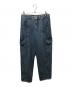 BAUM UND PFERDGARTEN（バウムウンドヘルガーデン）の古着「マルチカーゴデニムパンツ」｜ブルー