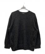 wirrowウィロウ）の古着「alpaca wool wide knit pullover」｜グレー