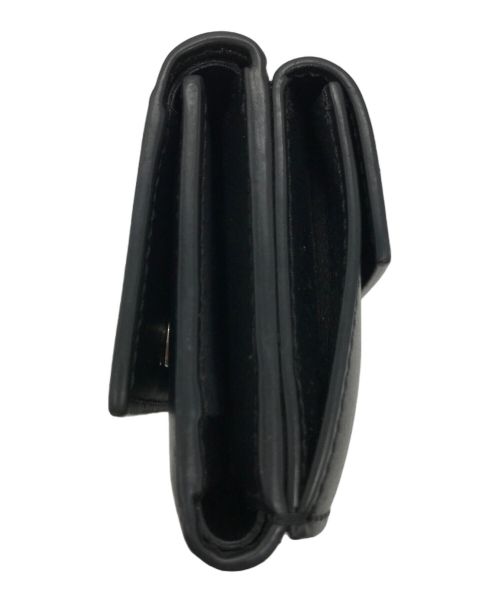 Acne studios（アクネ ストゥディオス）Acne studios (アクネ ストゥディオス) 3つ折り財布 ブラックの古着・服飾アイテム