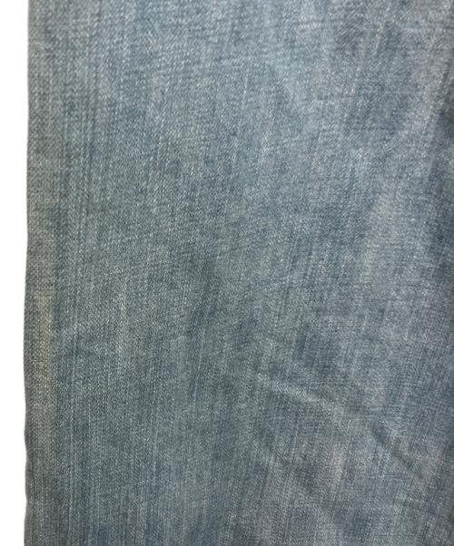 PURPLE BRAND（パープルブランド）PURPLE BRAND (パープルブランド) ワイドデニムパンツ ブルー サイズ:Lの古着・服飾アイテム