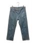 PURPLE BRAND（パープルブランド）の古着「ワイドデニムパンツ」｜ブルー