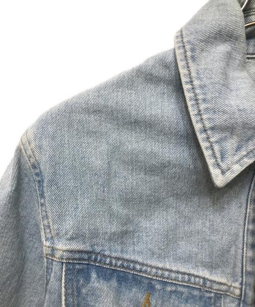 MARITHE+FRANCOIS GIRBAUD（マリテフランソワジルボー）MARITHE+FRANCOIS GIRBAUD (マリテフランソワジルボー) デニムジャケット ブルー サイズ:1の古着・服飾アイテム