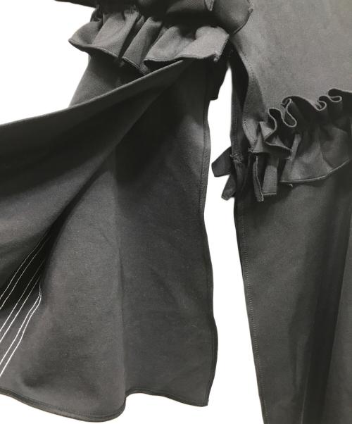 adidas（アディダス）adidas (アディダス) J KOO (ジェイクー) 再構築スリットスカート ブラック サイズ:XSの古着・服飾アイテム