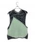 YOKE (ヨーク) INTARSIA CREWNECK VEST スカイブルー×ブラック サイズ:２：7000円