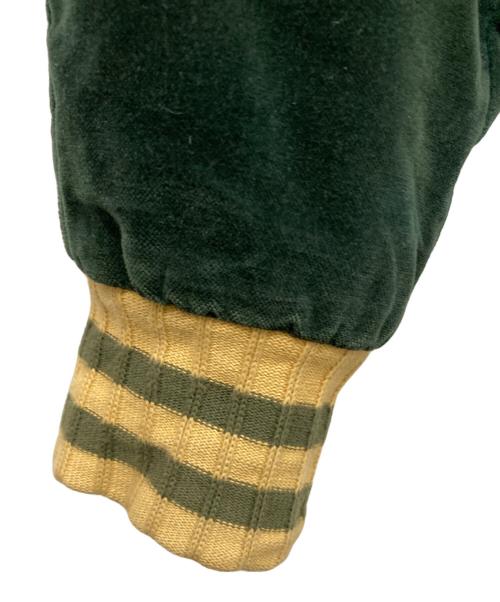 Liberaiders（リベレイダース）Liberaiders (リベレイダース) ベロアスタジャン グリーン サイズ:SIZE Mの古着・服飾アイテム