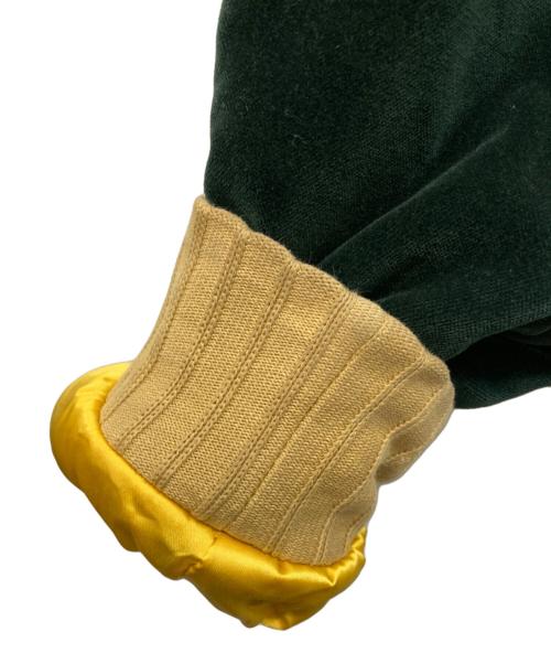 Liberaiders（リベレイダース）Liberaiders (リベレイダース) ベロアスタジャン グリーン サイズ:SIZE Mの古着・服飾アイテム