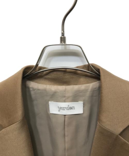 yarden（ヤーデン）yarden (ヤーデン) テーラードジャケット ベージュ サイズ:１の古着・服飾アイテム