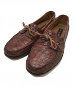 International Galleryインターナショナルギャラリー）の古着「デッキシューズ」｜ブラウン