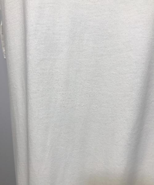 MM6 Maison Margiela（エムエムシックスメゾンマルジェラ）MM6 Maison Margiela (エムエムシックスメゾンマルジェラ) オープンショルダーカットソー ホワイト サイズ:Sの古着・服飾アイテム