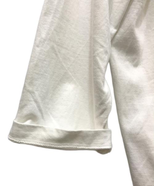 MM6 Maison Margiela（エムエムシックスメゾンマルジェラ）MM6 Maison Margiela (エムエムシックスメゾンマルジェラ) オープンショルダーカットソー ホワイト サイズ:Sの古着・服飾アイテム