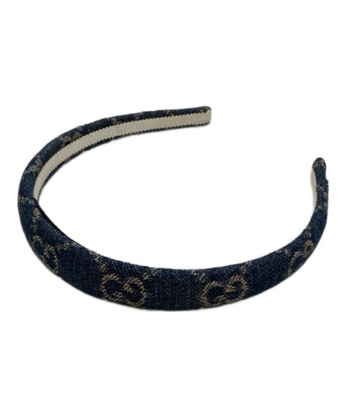 GUCCI（グッチ）GUCCI (グッチ) カチューシャ インディゴの古着・服飾アイテム