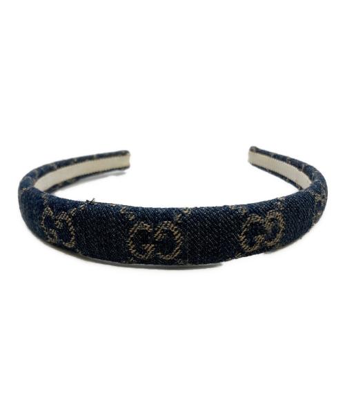 GUCCI（グッチ）GUCCI (グッチ) カチューシャ インディゴの古着・服飾アイテム